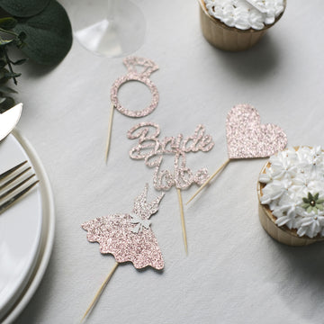 Enhance Your Wedding Cakes with Rose Gold Wedding Cake Decoration Supplies