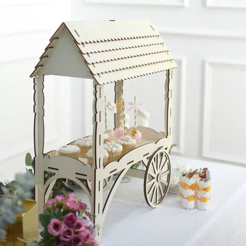 Extravagant Mini Wooden Sweet Stall