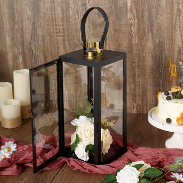 Elegant Vintage Candle Lantern for Endless Decorating Possibilities
