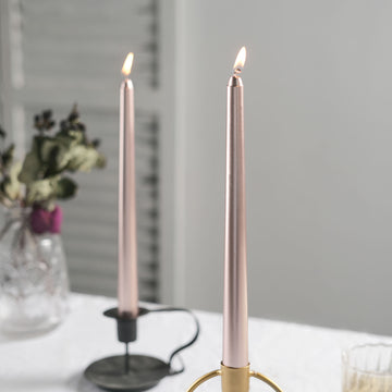 Create Memorable Moments with Unscented Taper Candles