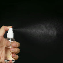 4 Pack Reusable Plastic Mini Fine Mist Spray Bottles 4 oz Leak Proof