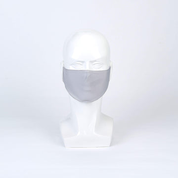 Silver Ultra Soft 100% Organic Cotton Face Masks