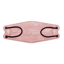 Pack of 10 Dusty Rose Breathable 4 Layer 3D Fish Design KF 94 Face Mask With Adjustable Nose Clip