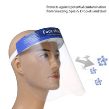 Protective Face Shield Mask Sneeze Guard with Elastic Bands 