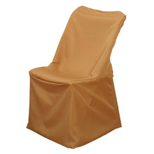 Gold Lifetime Polyester Reusable Folding Chair Cover, Durable Chair Cover#whtbkgd