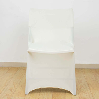 White modern chair on a plain background