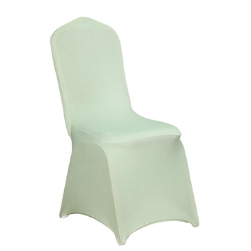 Enhance Your Event Décor with the Sage Green Spandex Stretch Fitted Banquet Chair Cover