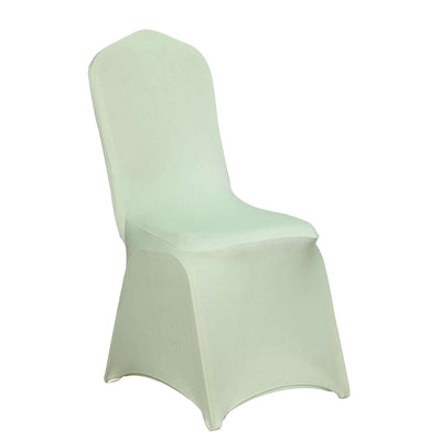 Elegant mint green chair cover for events and gatherings