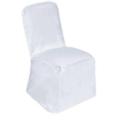 White chair cover for events and weddings