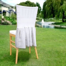 Spandex Stretch White Chair Tutu Cover Skirt