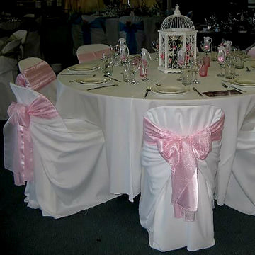 Create a Stunning Ambiance with White Polyester Chair Covers