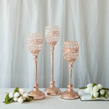 Illuminate Your Special Events with Rose Gold Elegance