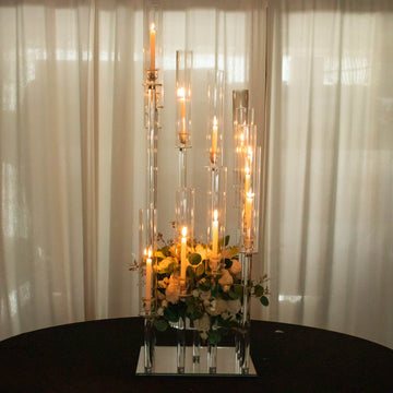 Create a Luxurious Atmosphere with the Crystal Candelabra