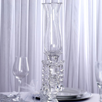 Exquisite Crystal Glass Candle Holder for Any Occasion