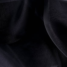 12inch  x 10yd | Black Sheer Chiffon Fabric Bolt, DIY Voile Drapery Fabric#whtbkgd