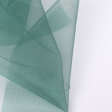 Transform Your Home Décor with the Stunning Hunter Emerald Green Chiffon Fabric Bolt