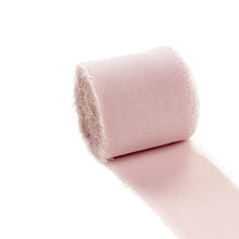 Silk-Like Chiffon Linen Ribbon Roll For Bouquets, Wedding Invitations Gift Wrapping#whtbkgd
