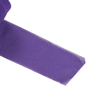 Enhance Your Gift Wrapping with Purple Silk-Like Chiffon Ribbon