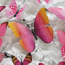 Pink 3D Butterfly Wall Stickers Collection 