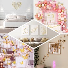 DIY White Butterfly Wall Decor 3D Removable Mural Stickers Pack of 12 