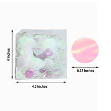 Round Foil Metallic Iridescent Table Confetti Dots18 Grams in 1 Bag