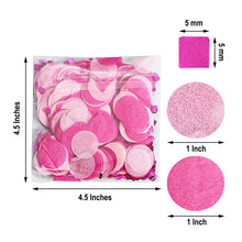 1 Bag Tissue Paper and Foil Pink Theme Balloon & Table Confetti Mix 18 Grams 