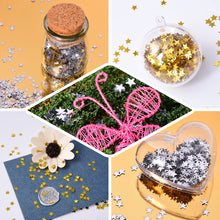 Gold Foil Star Shaped Table Metallic Confetti 300 Pieces