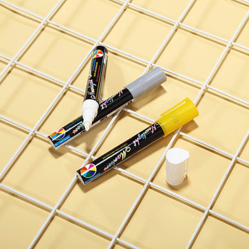 Add a Splash of Color with the 3 Pack Erasable Liquid Chalk Marker Pens