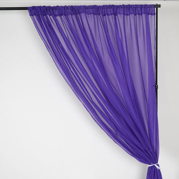 Create Enchanting Party Backdrops with Sheer Organza Curtains