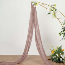 Gauze Cheesecloth Fabric 20 Feet Dusty Rose Window Drapes