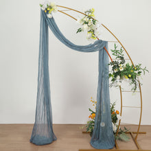 Dusty Blue Cheesecloth Window Drapes 20 Feet Gauze Fabric