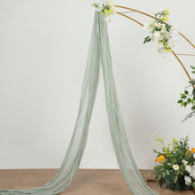 Gauze Cheesecloth Fabric 20 Feet Sage Green Window Drapes