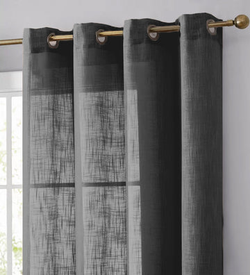 Create an Enchanting Atmosphere with Charcoal Gray Curtains