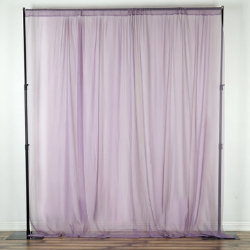Versatile and Stylish Violet Amethyst Rod Pocket Curtain Panels