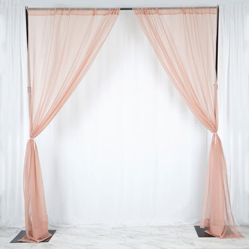 Create a Dreamy Atmosphere with Sheer Premium Organza Backdrops