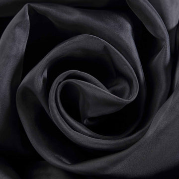 Create Memorable Events with Black Sheer Ceiling Drapes