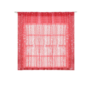 Transform Your Space with Coral Big Payette Sequin Curtains