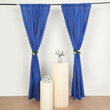 Create a Captivating Atmosphere with Royal Blue Drapery Panels