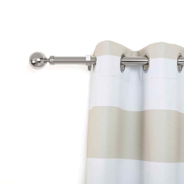 Versatile and Stylish Curtain Rod Set