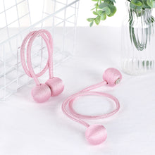 2 Pack Magnetic Pink Curtain Tie Backs 