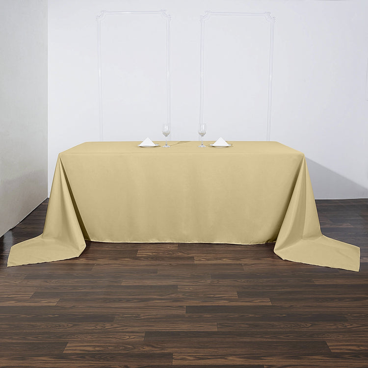Polyester Tablecloth Rectangular Table Decoration