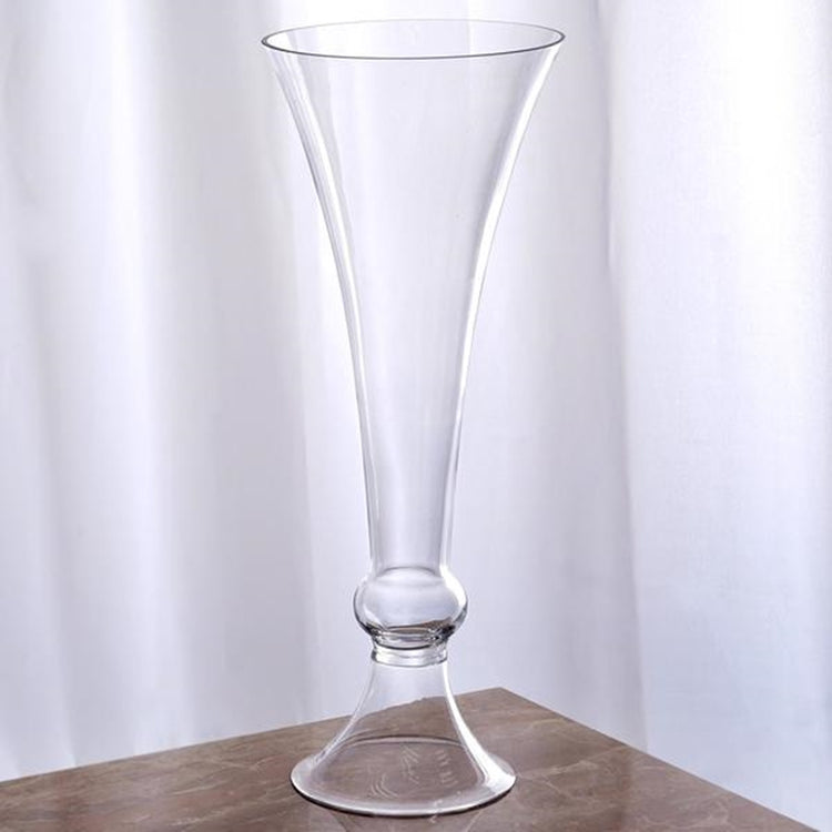 4 Pack | 18" Trumpet Glass Vase