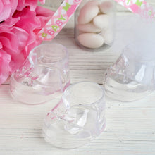 Clear Plastic Baby Booties 12 Pack Fillable