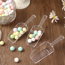 6 Inch Clear Plastic Scoop 6 Pack