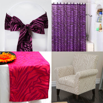 Unleash Your Creativity with Purple Zebra Fabric