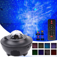 Color Changing Galaxy Sky Light Projector Lamp with Bluetooth Speaker