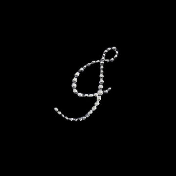 Clear Rhinestone Monogram Letter J Jewel Sticker - Sprinkle Some Glam to Your Projects