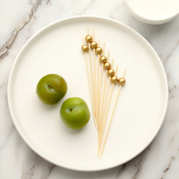 Make a Sustainable Choice with Gold Pearl Bamboo Skewers