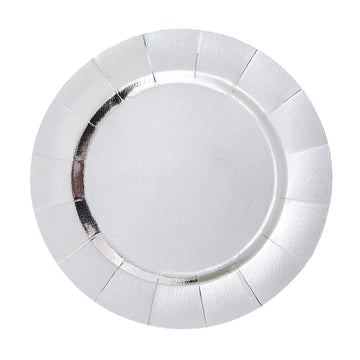Versatile and Functional Silver Charger Plates