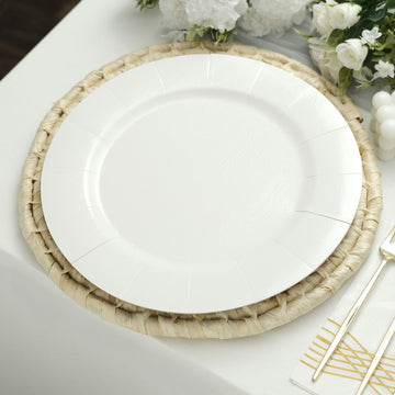 Versatile and Stylish Round Serving Tray for Any Occasion